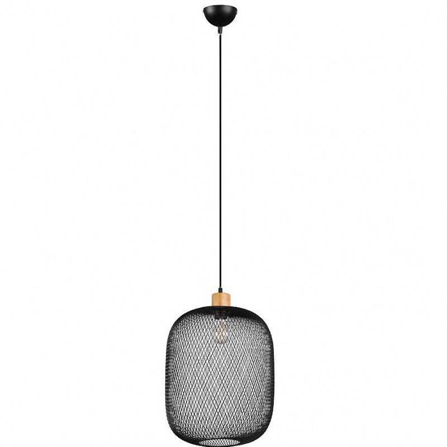 D Coration meubles moss | Calimero - Suspension En M Tal Noir Mat