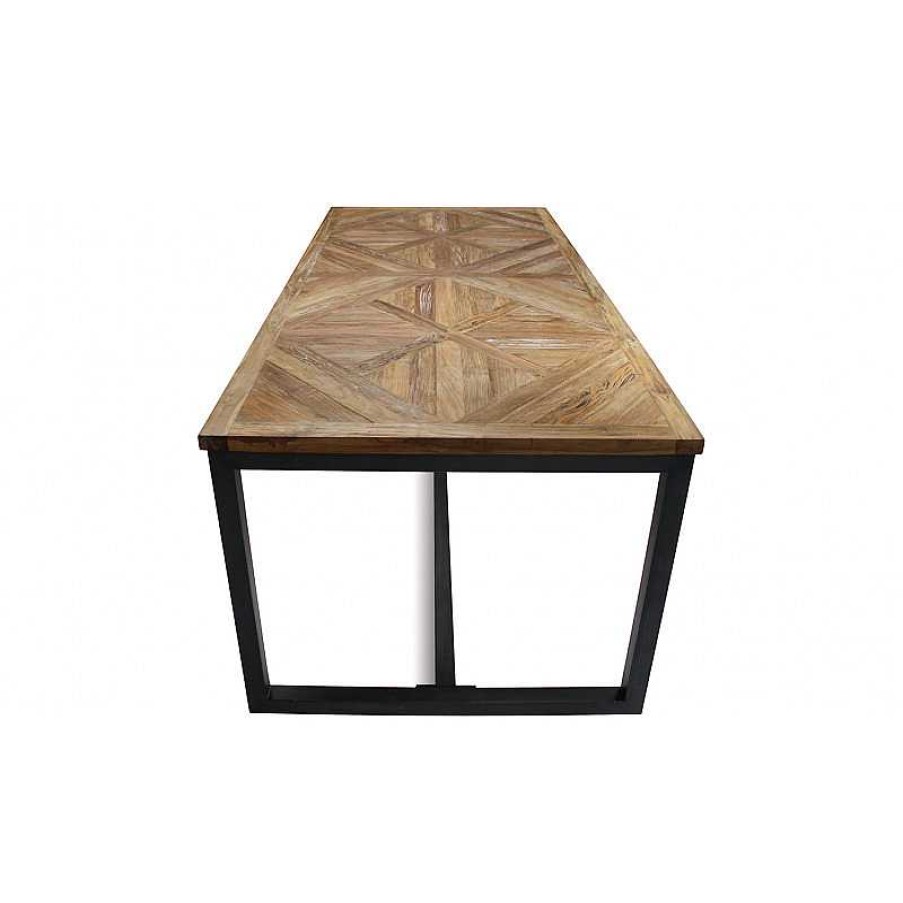 S Jour meubles moss | Table De Salle Manger Style Industriel En Bois - Kingdom 220X100 Bois Clair 1