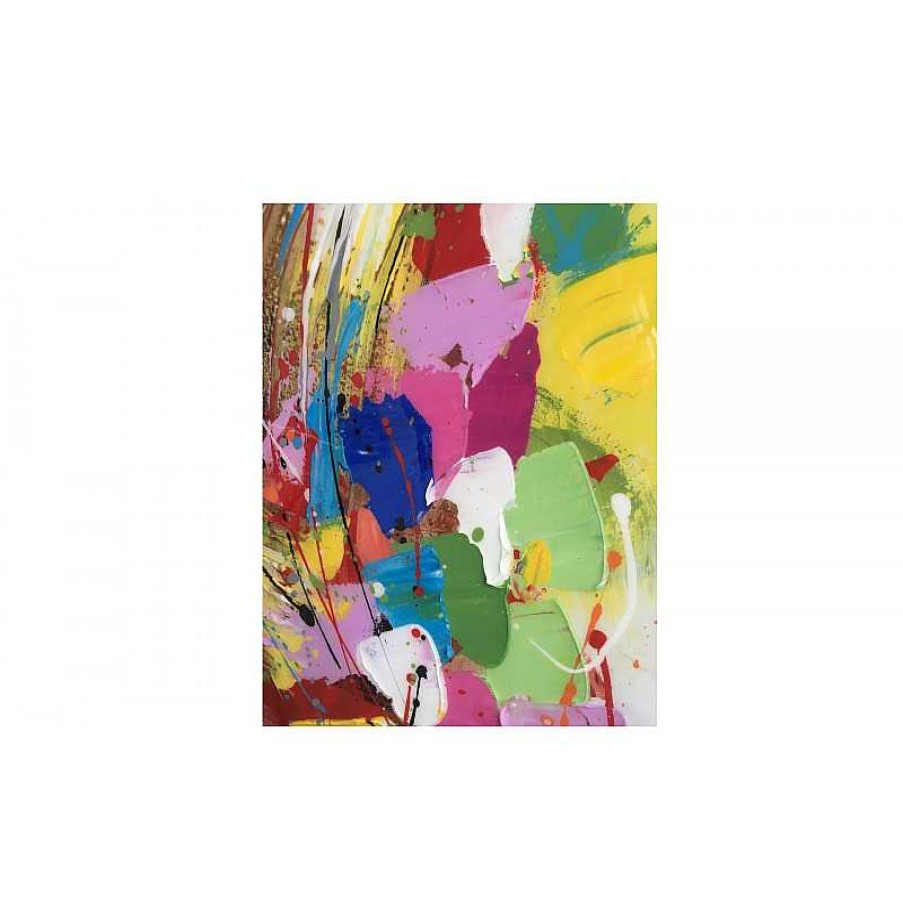 D Coration meubles moss | Grand Tableau Glossy Peinture L'Huile 195X95 Cm - Maputo