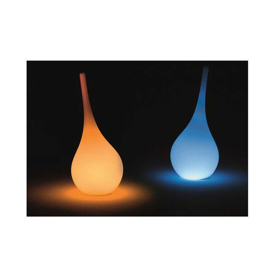 D Coration meubles moss | Vase Lumineux Ext Rieur Led Rgbw Poly Thyl Ne Myyour - Ampoule S