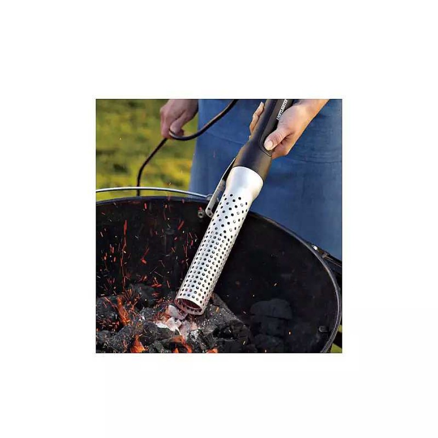 Cuisine Ext Rieure meubles moss | Allume Feu - Charbon De Bois Souffleur Air Chaud Lectrique