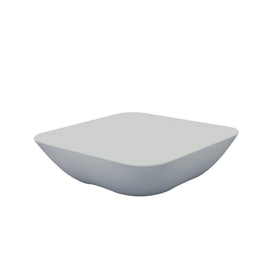 Jardin meubles moss | Table Basse Contemporaine En Poly Thyl Ne Design Vondom - Pillow Gris