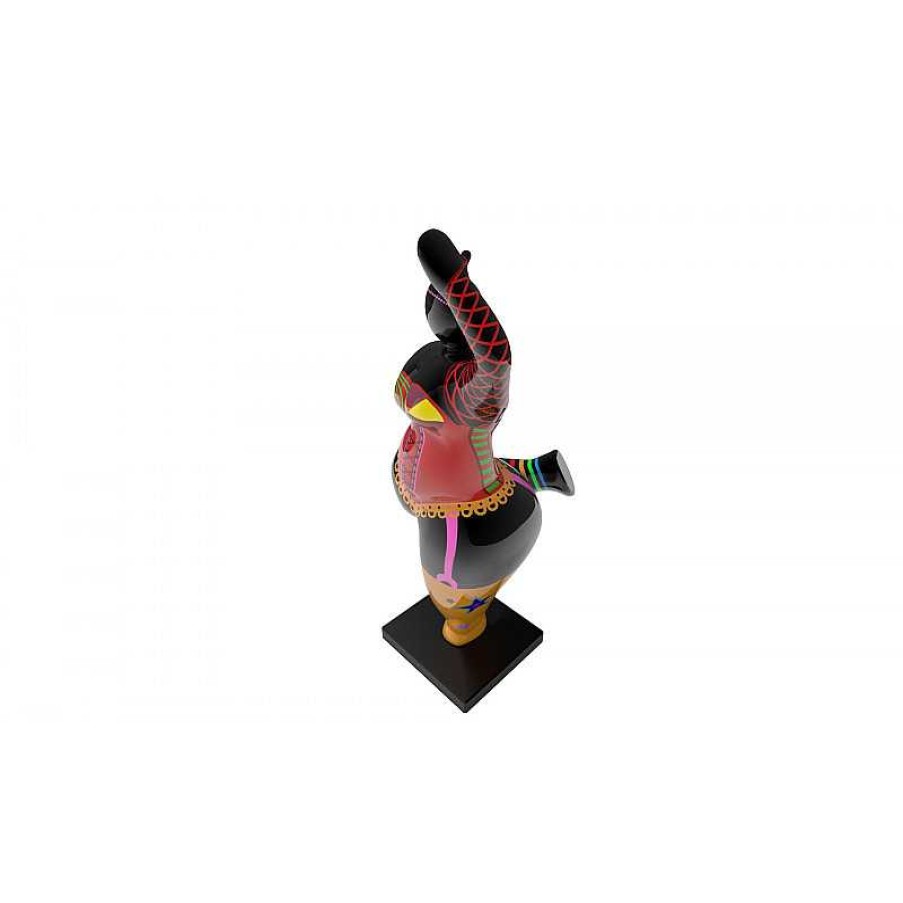 D Coration meubles moss | Statue Ext Rieure Ronde Femme Multicolore - Juanita