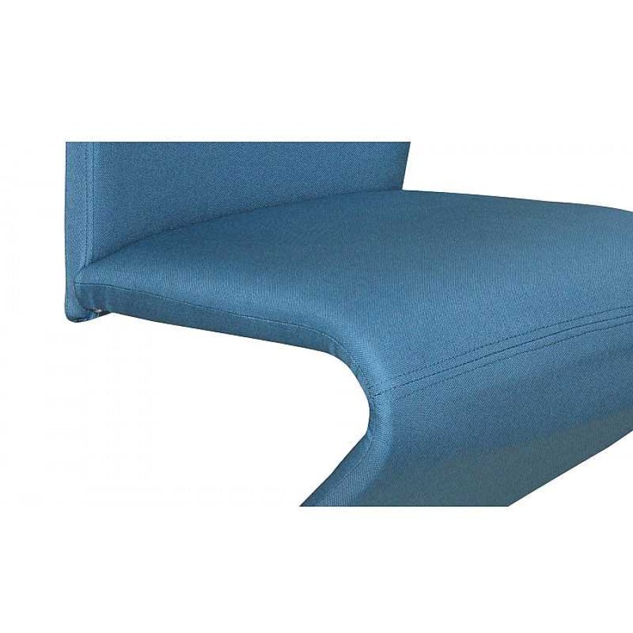 S Jour meubles moss | Chaise Tissu Design Contemporain - Awans Bleu