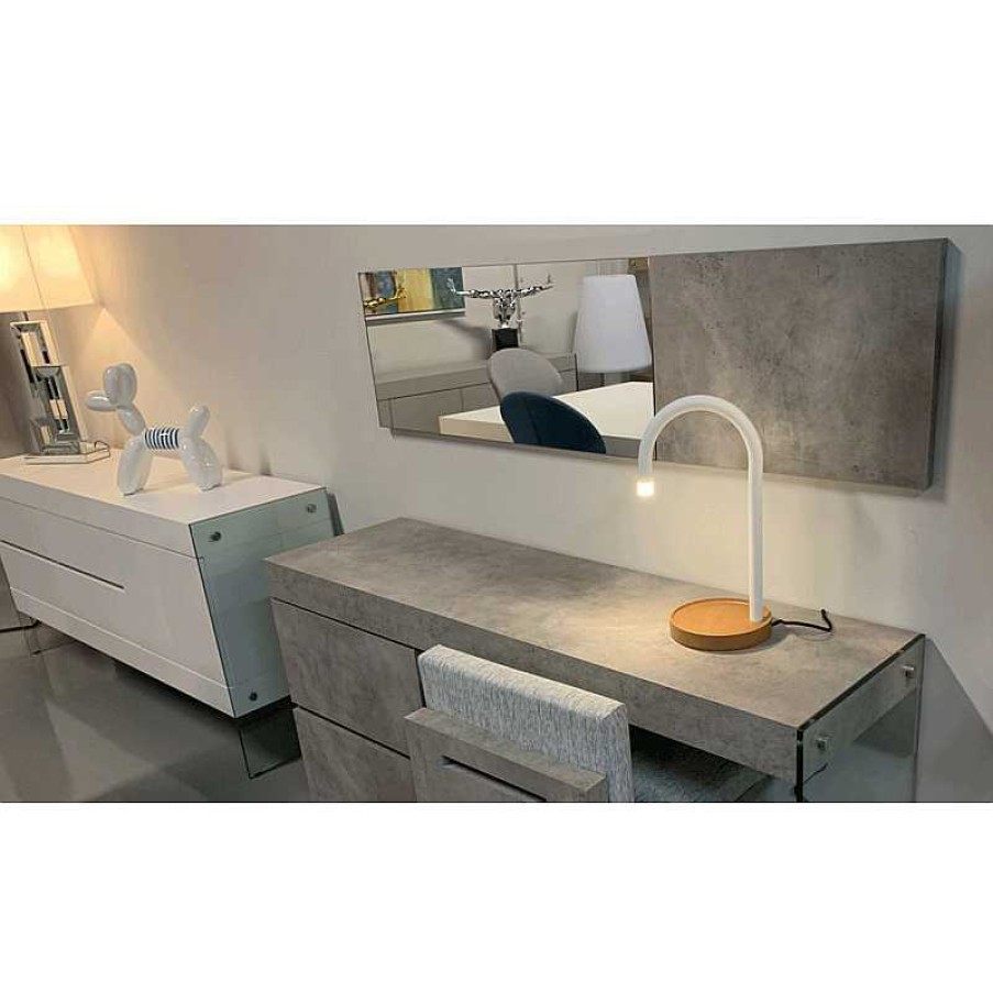 Salon meubles moss | Miroir Contemporain Effet B Ton - Crystalline 160Cm