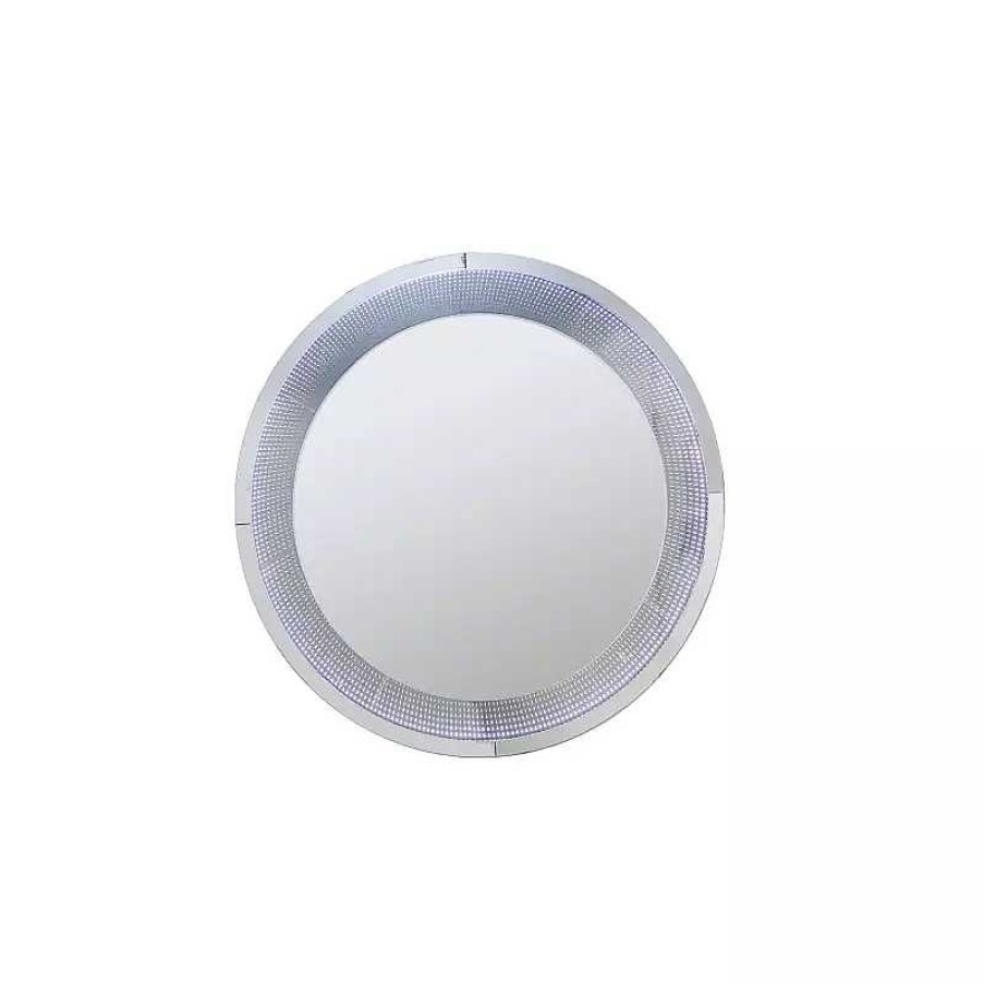 Salon meubles moss | Miroir Led Rond - Phiaree Diametre 100Cm