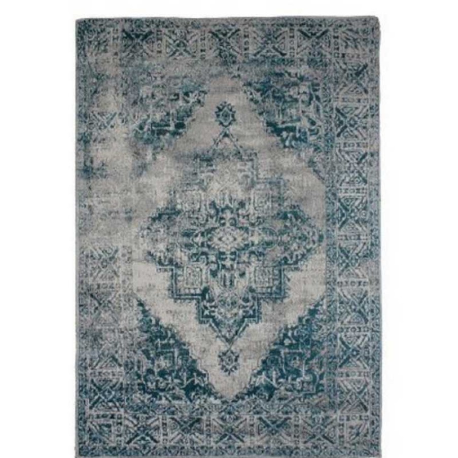 Salon meubles moss | Tapis Vintage 160X230Cm- Jaipur Bleu