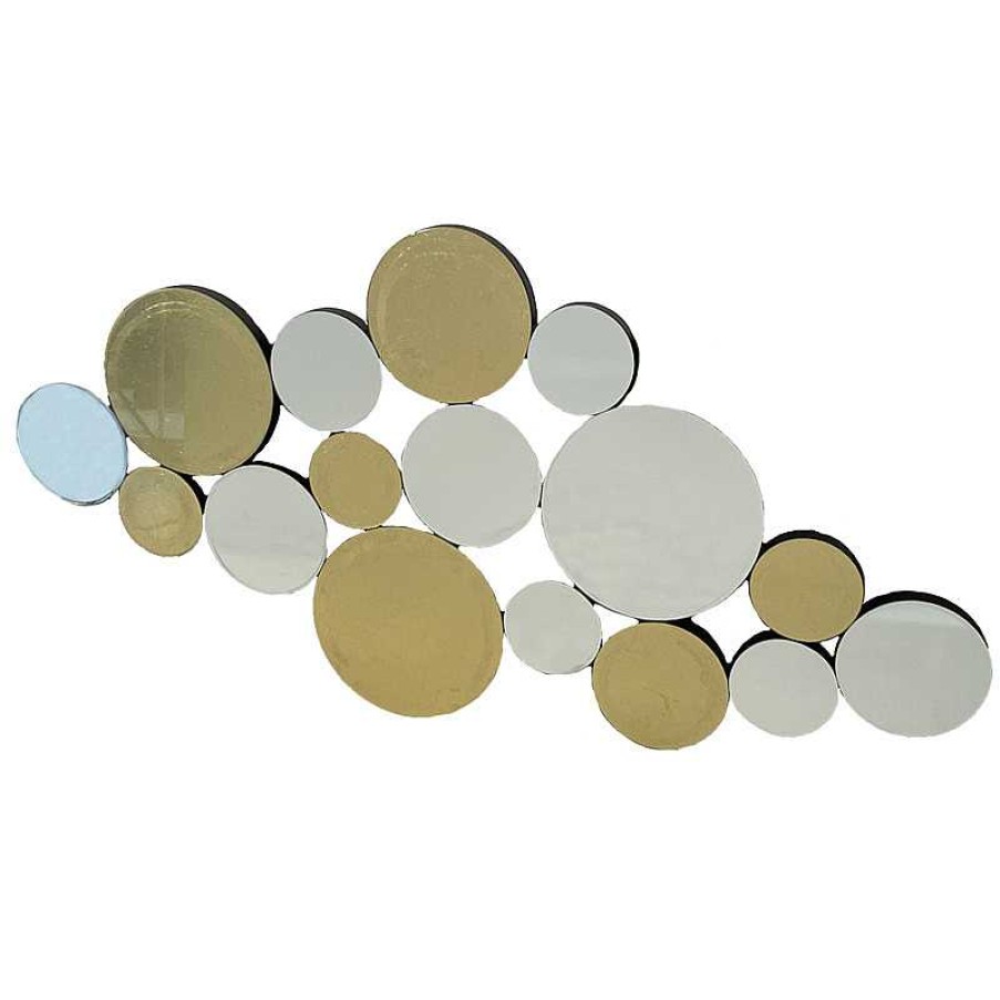 Salon meubles moss | Miroir Design Multifacettes - Cosmos 120Cm