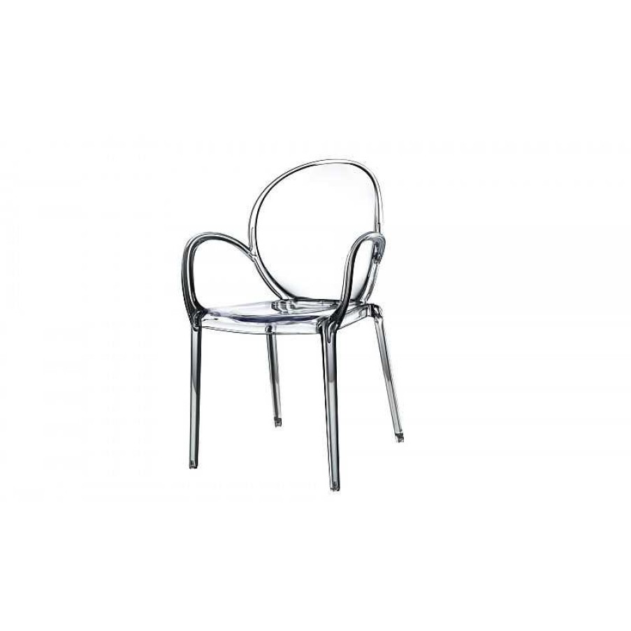 S Jour meubles moss | Lot De 4 Chaises E Int Rieur/Exterieur Polycarbonate - Rosy Transparent