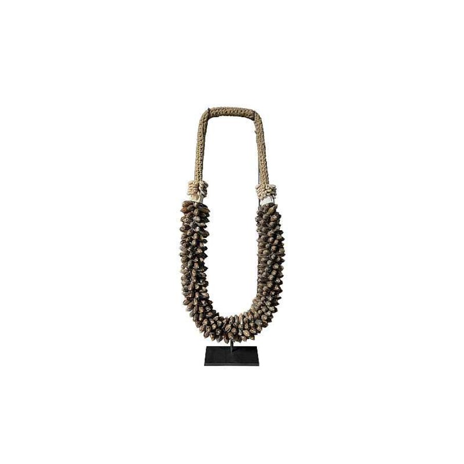 D Coration meubles moss | Collier D Coratif Marron Coquillages Style Ethnique - Morena Marron