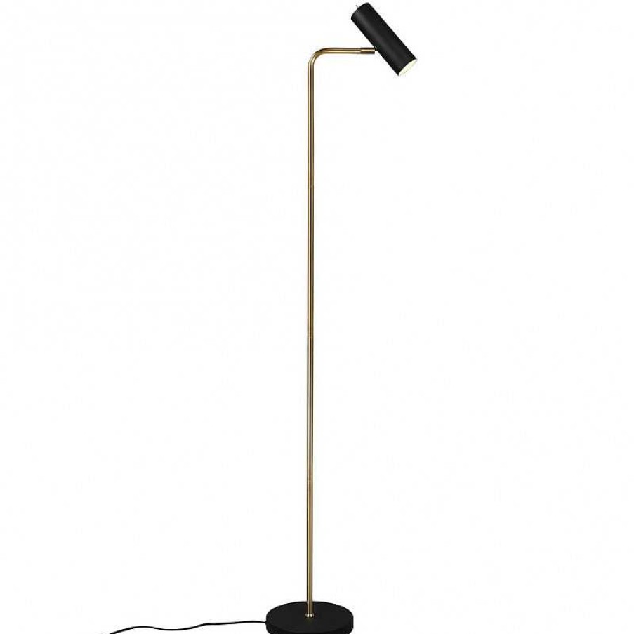 D Coration meubles moss | Lampadaire Design En M Tal Laiton Mat - Marley