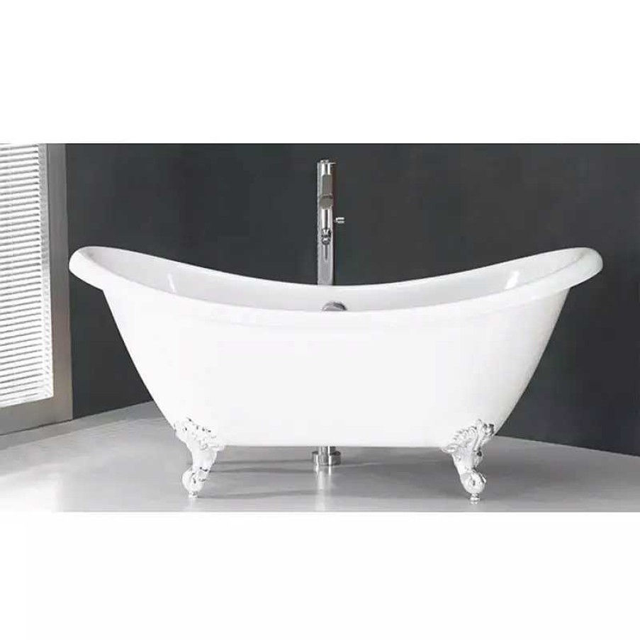 Salle De Bain meubles moss | Baignoire Lot R Tro He Mariella Blanc