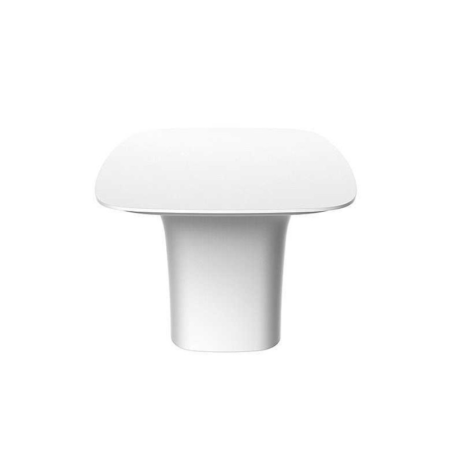 Jardin meubles moss | Table En Poly Thyl Ne Design Vondom 200Cm - Ufo Blanc